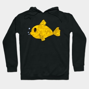 Yellow Fish Hoodie